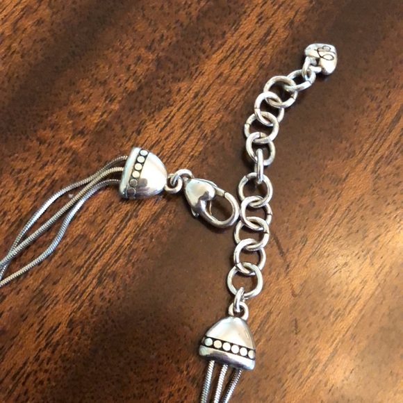 Brighton retired EVE DELIGHT short leaf Swarovski crystal necklace - Picture 4 of 11